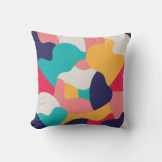 Multicolor Pattern Cushion