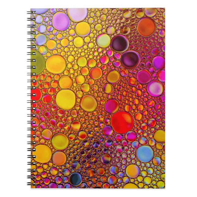 Multicolor Pattern Notebook (Front)