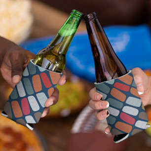 Multicolor Pebbles Can Cooler