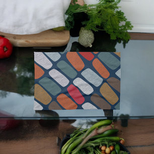 Multicolor Pebbles Tea Towel