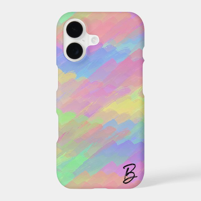 Multicolor Personalised Phone Case (Back)