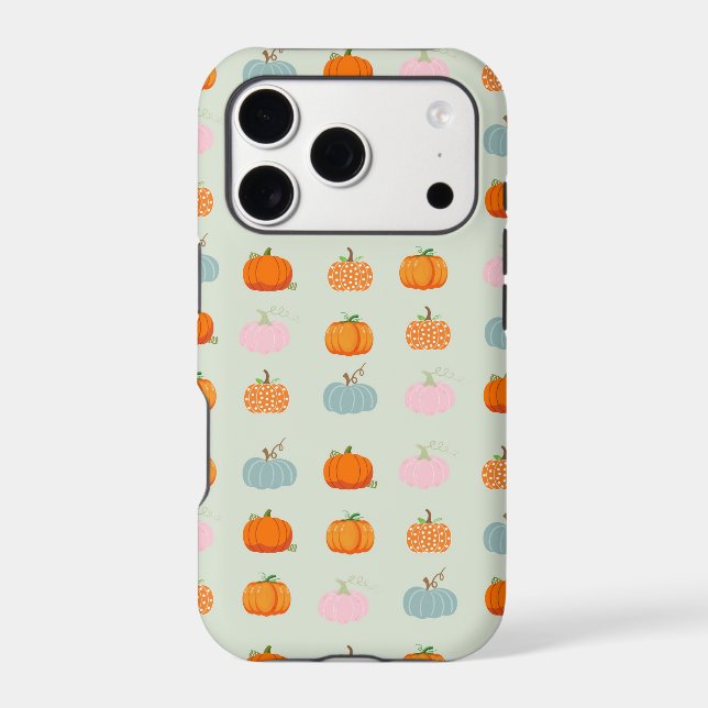 Multicolor Pumpkins Pattern (Back)