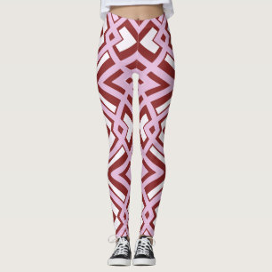 Multicolor seamless pattern "Ratti_Creative_Arts" Leggings