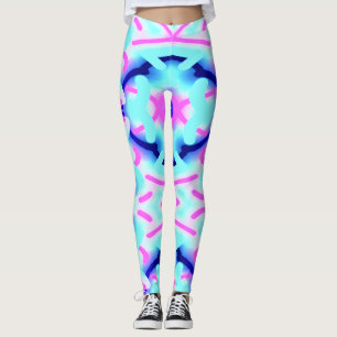 Multicolor seamless pattern "Ratti_Creative_Arts" Leggings
