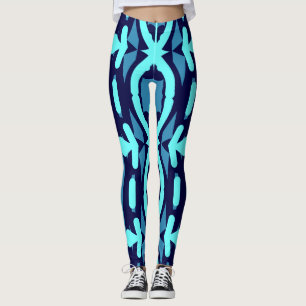 Multicolor seamless pattern "Ratti_Creative_Arts" Leggings
