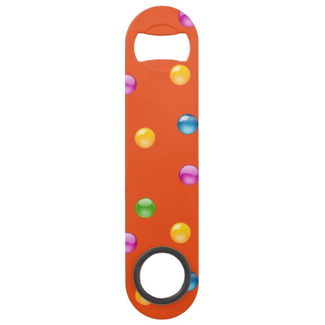 Multicolor Shiny Polkadot Confetti DIY Background (Back)
