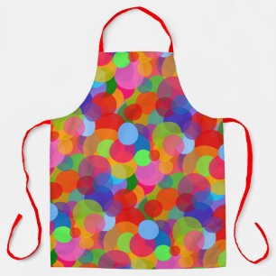 Multicolor Spots & Dots Apron