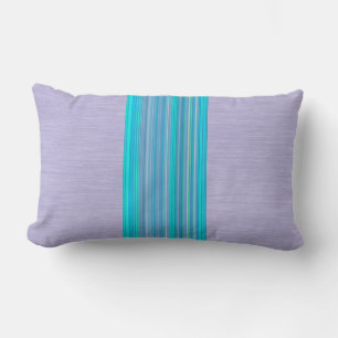 Multicolor Striped Pattern Lumbar Cushion
