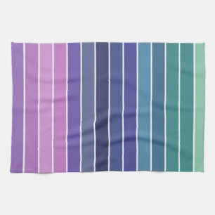 Multicolor Striped Pattern Tea Towel