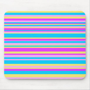 Multicolor Stripes 2 Mouse Pad