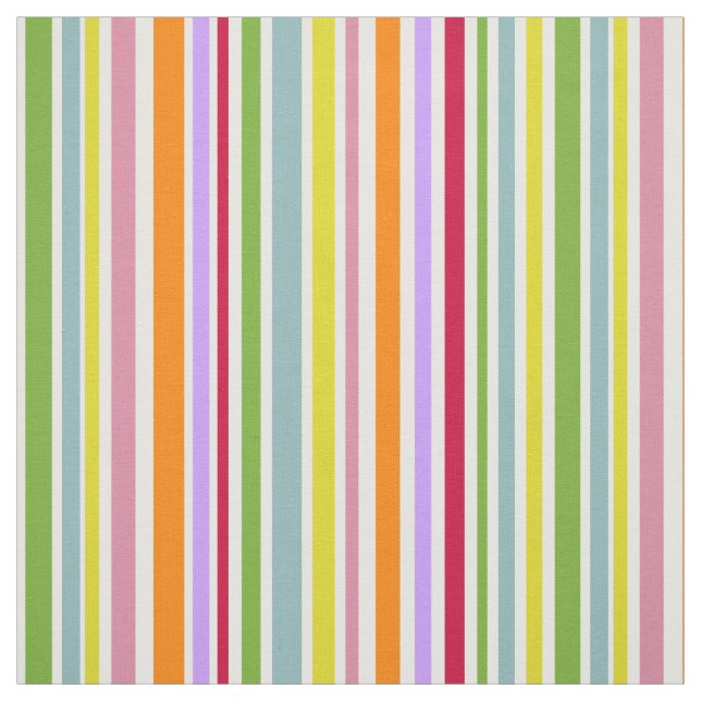 Multicolor Stripes Fabric (Swatch)