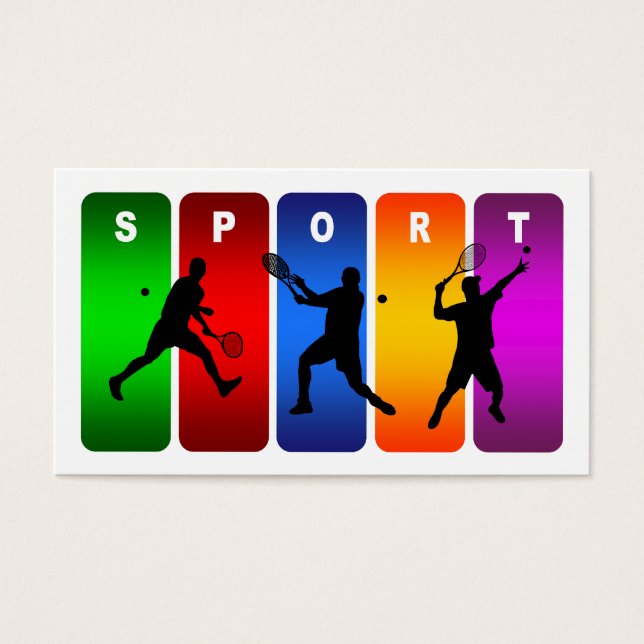 Multicolor Tennis Emblem (Male) (Front)