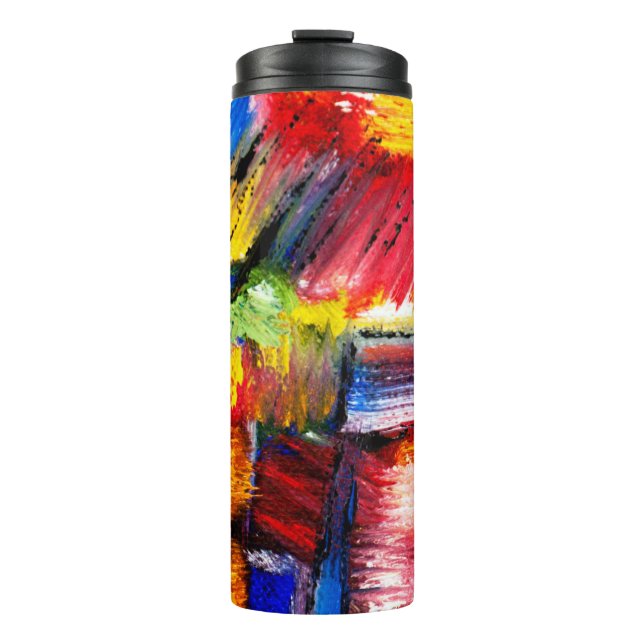 Multicolor Thermal Tumbler (Front)