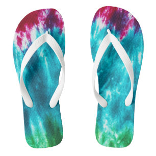 Multicolor Tie-Dye Jandals