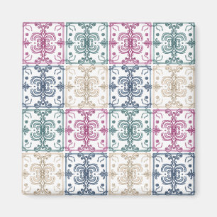 Multicolor Tiles Magnet