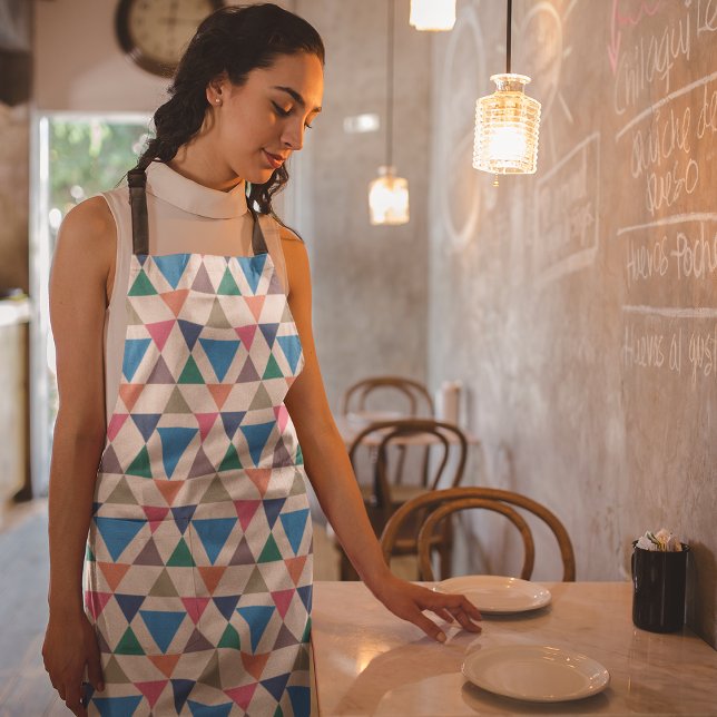 Multicolor Triangle Apron (Creator Uploaded)
