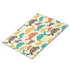 Multicolor Turtle Notepad