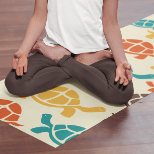 Multicolor Turtle Yoga Mat