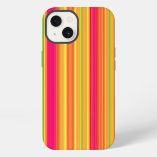 Multicolor Vertical Stripes iPhone 13 Case