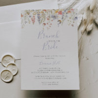 Multicolor Wildflower Brunch with the Bride Shower