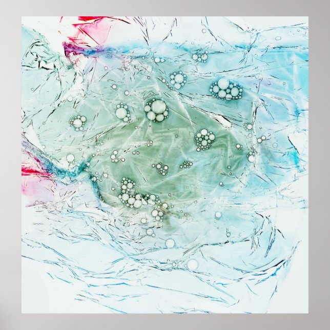 Multicolored abstract artwork poster (Front)