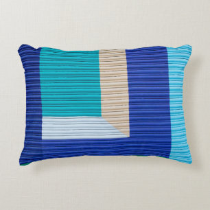 Multicolored abstract painting decorative cushion