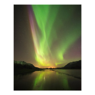 Multicolored Aurora Photo Print
