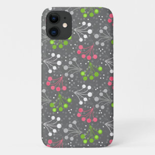 Multicolored berry simple pattern retro sixties Case-Mate iPhone case