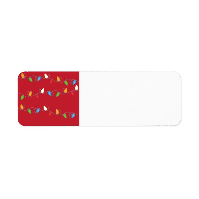 Multicolored Christmas Lights Holiday (Front)