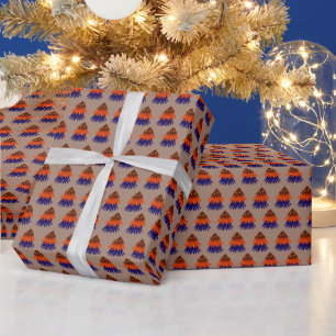 Multicolored Christmas Tree - Wrapping Paper