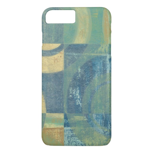 Multicolored Circles & Panels Case-Mate iPhone Case (Back)