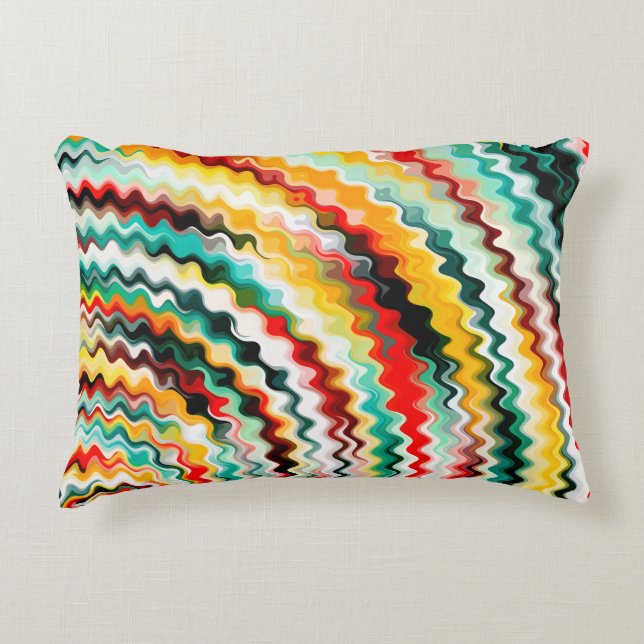 Multicolored Decorative Cushion (Front)
