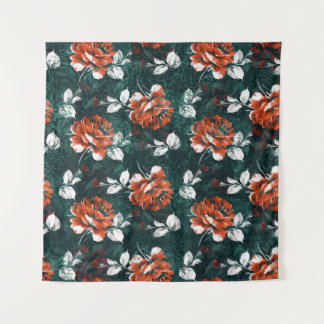 Multicolored Dirty Sub-Batik Texture Tapestry