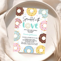 Multicolored Donuts Baby Sprinkle Baby Shower