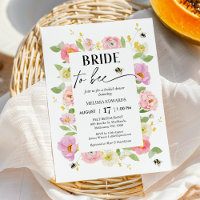 Multicolored Floral Meant To Bee Bridal Shower