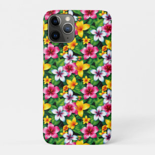 Multicolored Flowers and Leaves Pattern-57577 Case-Mate iPhone Case