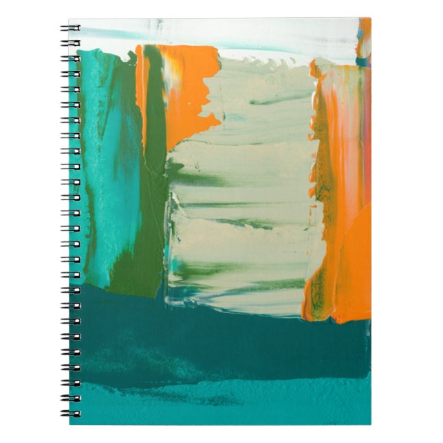 Multicolored Free Expression Painting Notebook (Front)