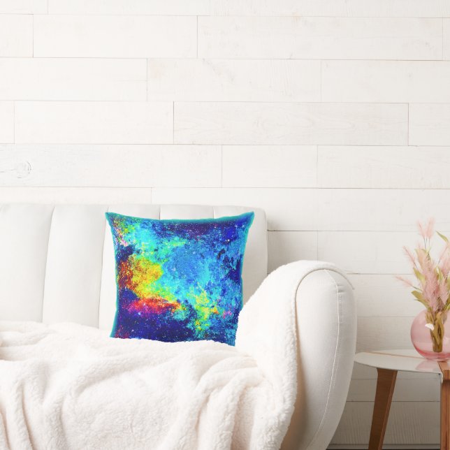  Multicolored Galaxy Design. Buy Now Cushion (Couch)