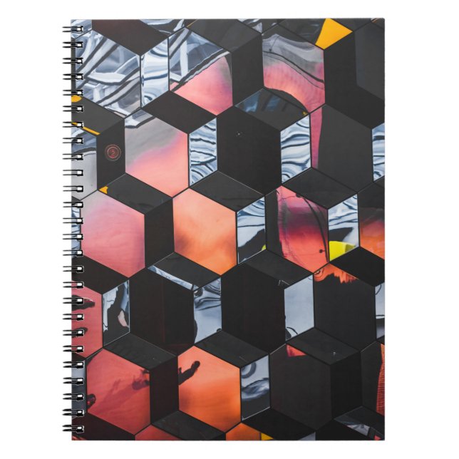 Multicolored golden hour notebook (Front)
