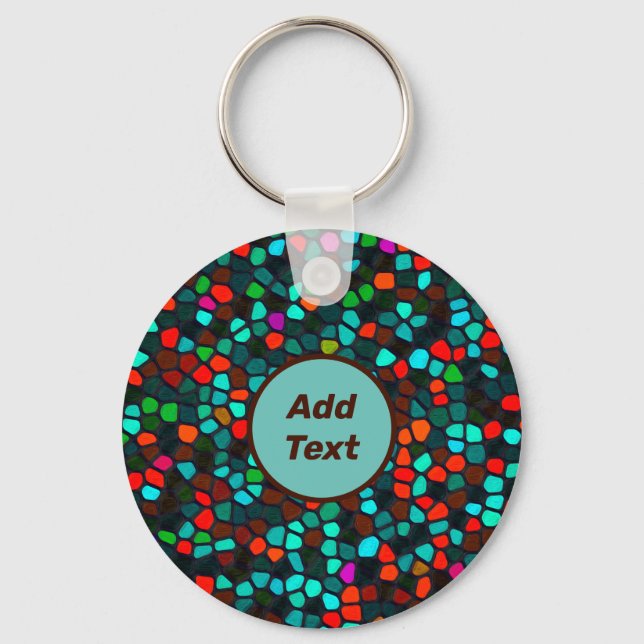 Multicolored Key Ring (Front)