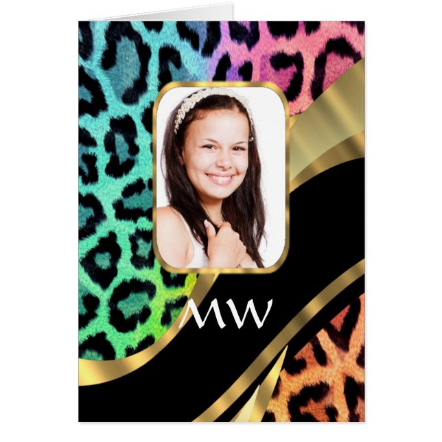 Multicolored leopard print (Front)