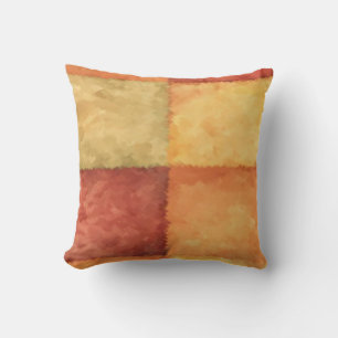Multicolored M Cushion