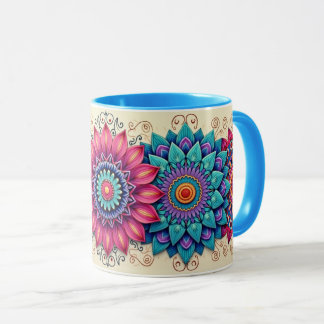 Multicolored Mandala Mug