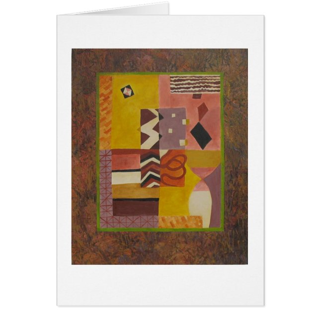Multicolored modern abstract art (Front)