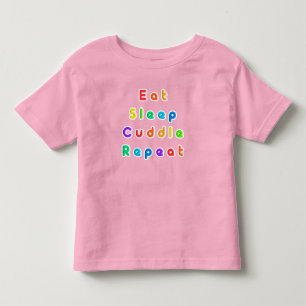 Multicolored Motivational Typography Art Toddler T-Shirt