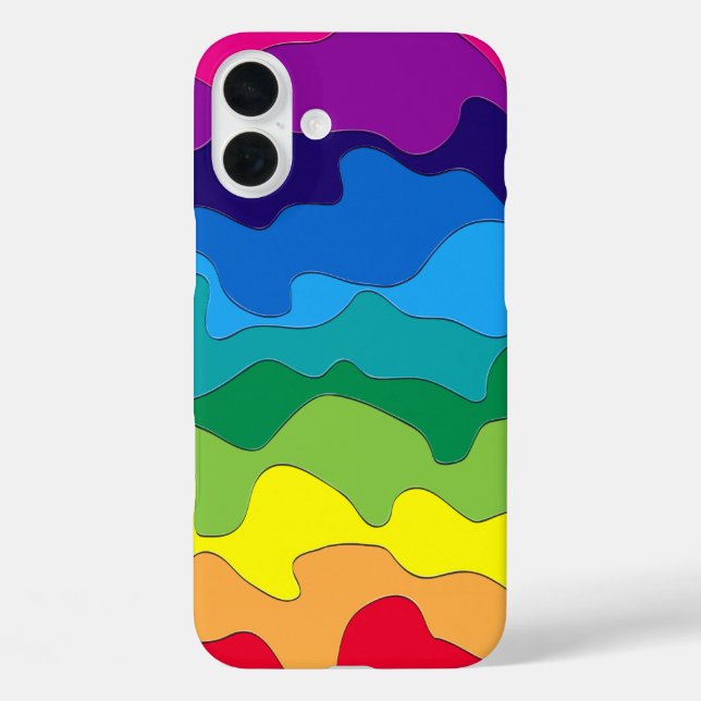 Multicolored paint Case-Mate iPhone case (Back)