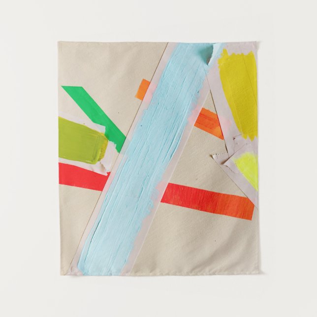 Multicolored paints tapestry (Front)