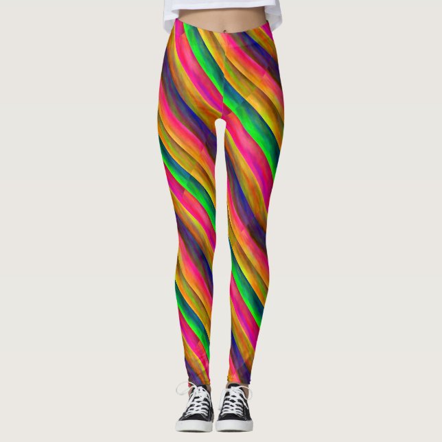 multicolored palettes leggings (Front)