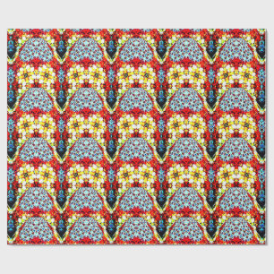 multicolored palettes wrapping paper