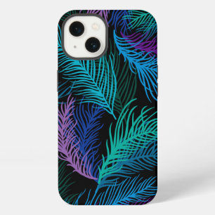 Multicolored Palm Leaves iPhone 13 Case